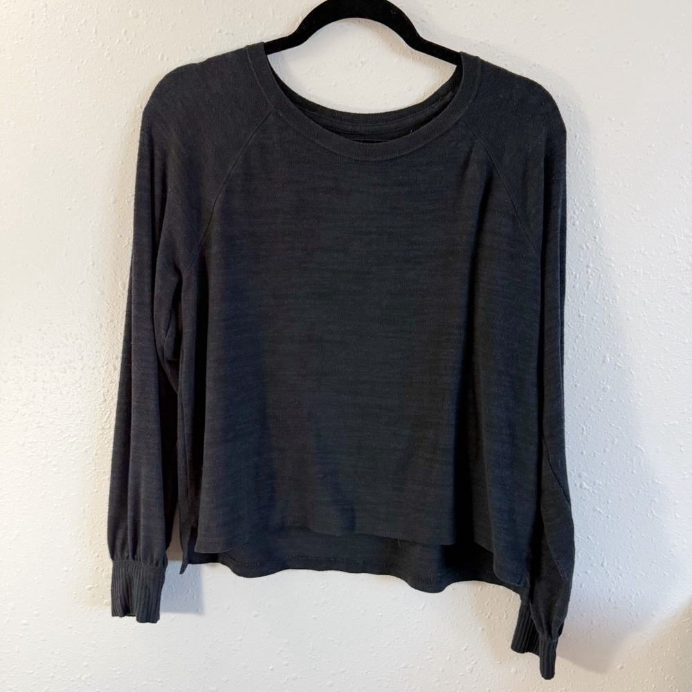 Abercrombie & Fitch Charcoal‎ Long Sleeve Top